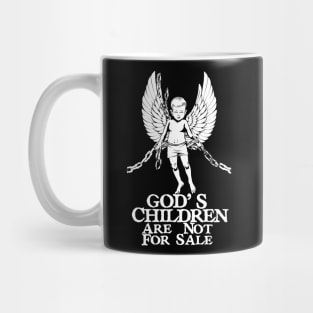 Gods children are not for Sale, Chain Mug